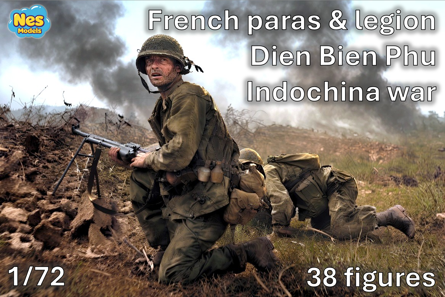 Paras français Dien Bien Phu