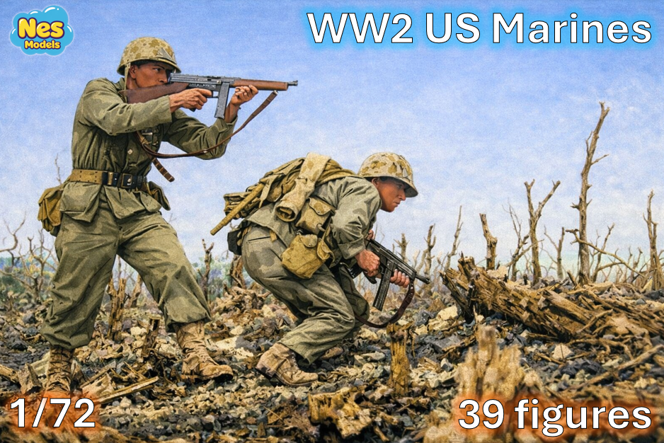 Marines américains dans le Pacifique, WW2