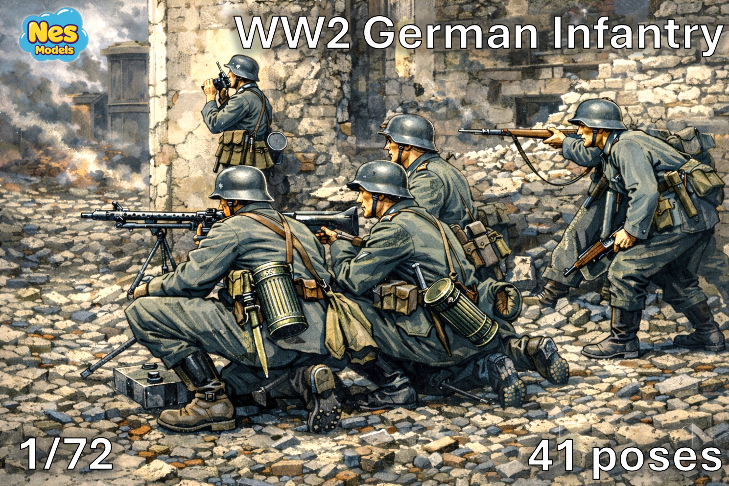 Infanterie allemande WW2